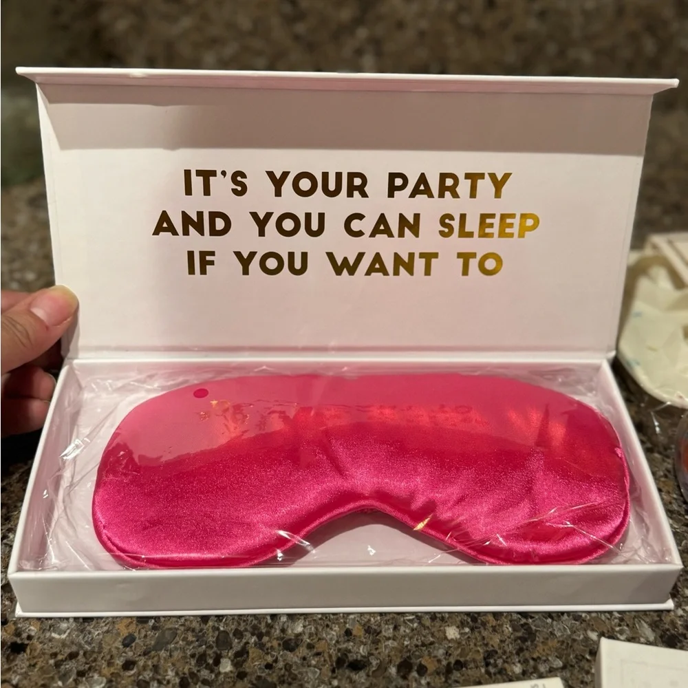 Party Supplies Set - Pink and Gold